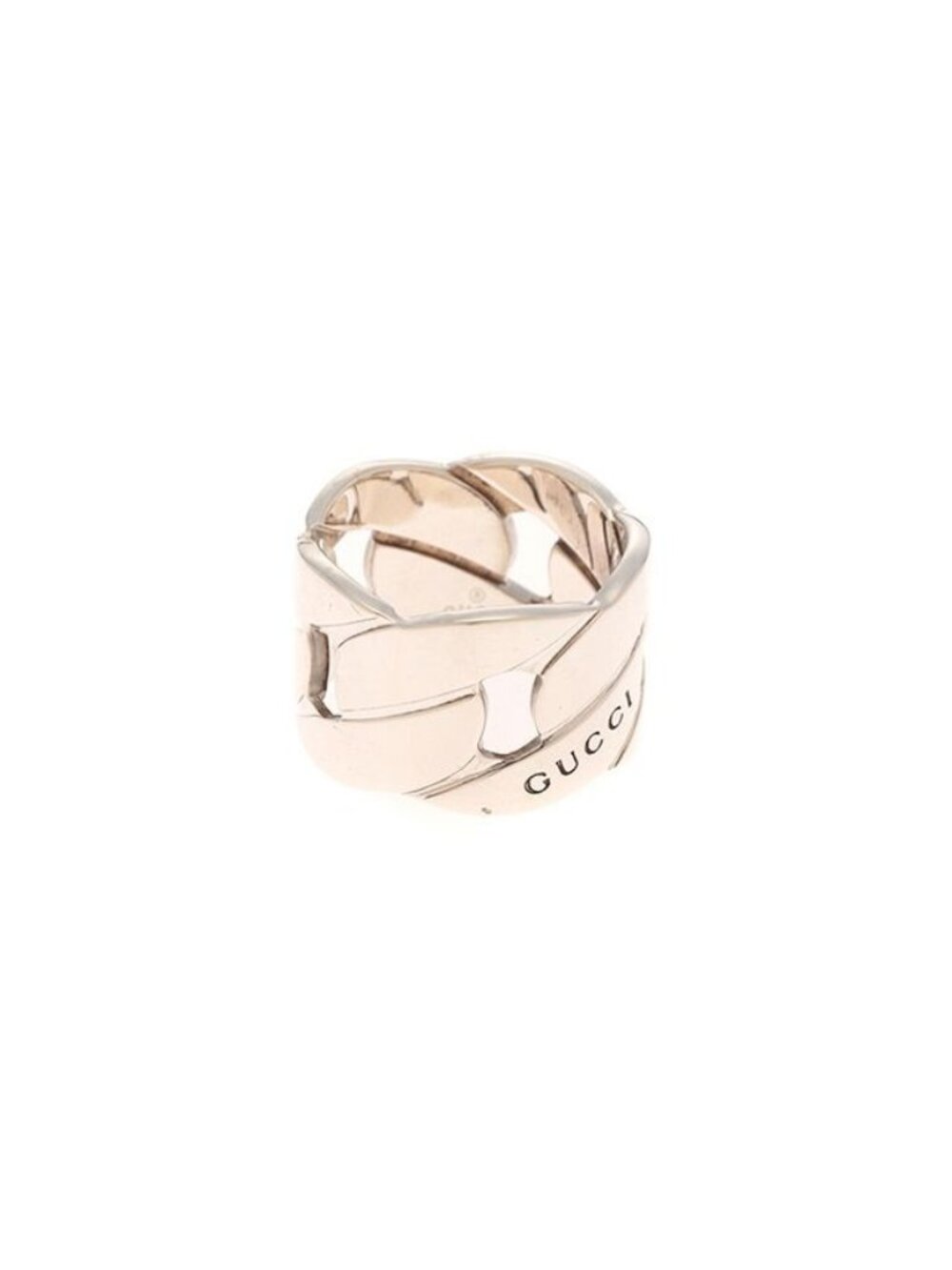 Gucci G Chain Ring Silver
